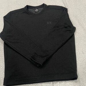 Under Armour Men's Black Crewneck Sweater